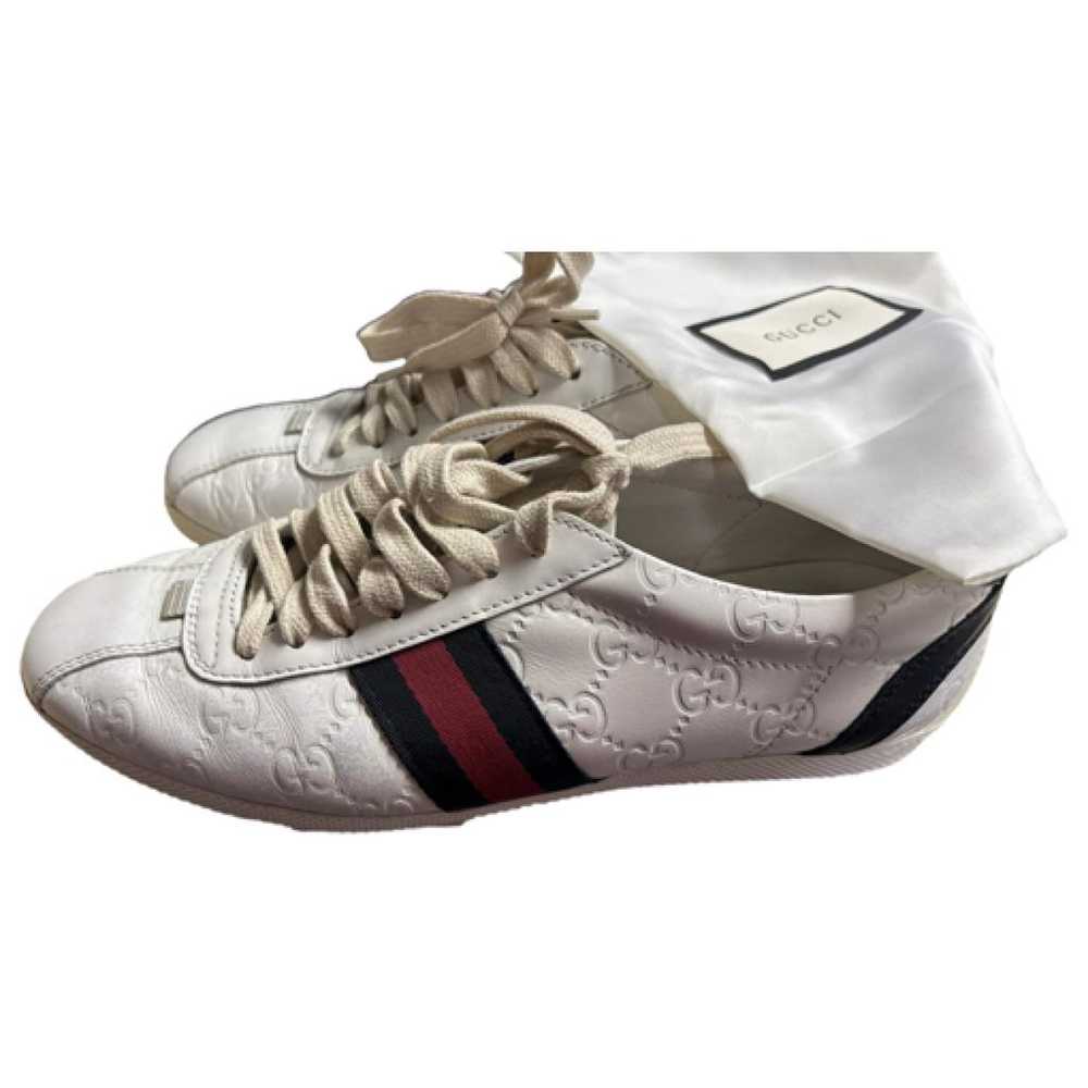 Gucci Leather trainers - image 1