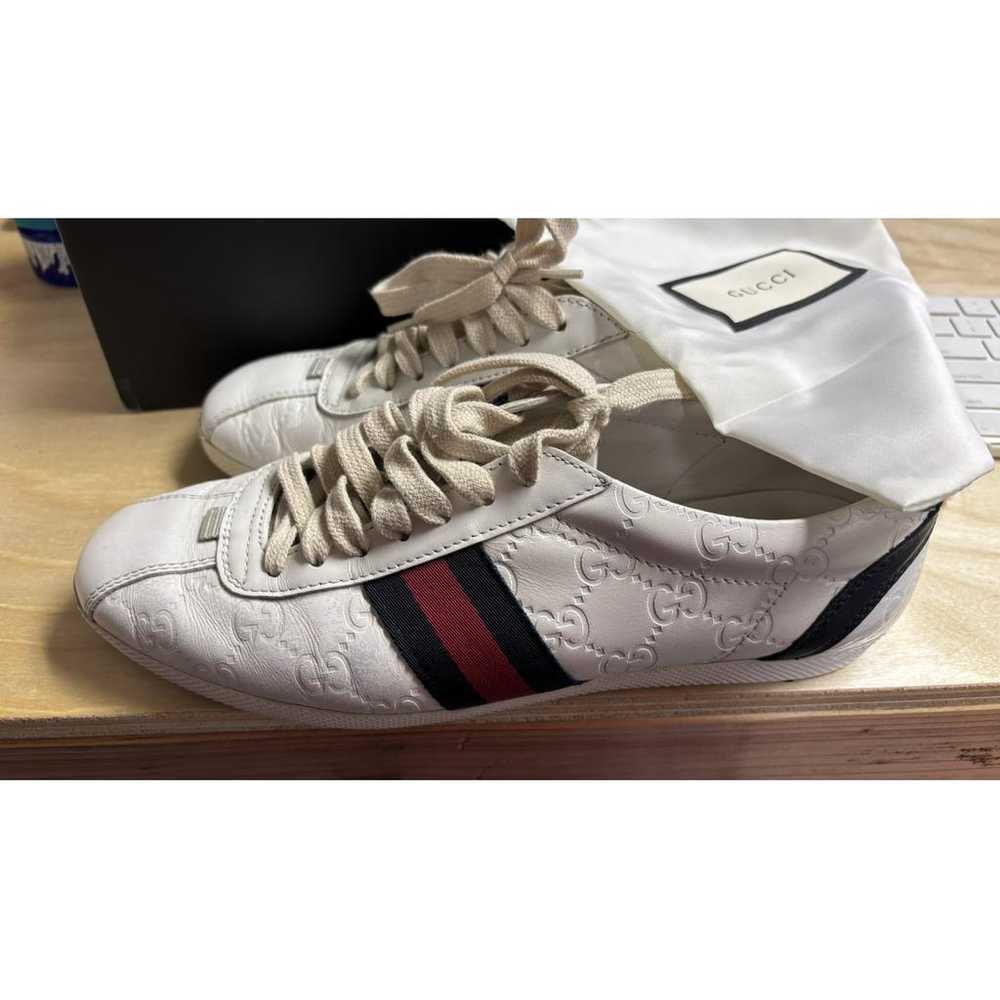 Gucci Leather trainers - image 2