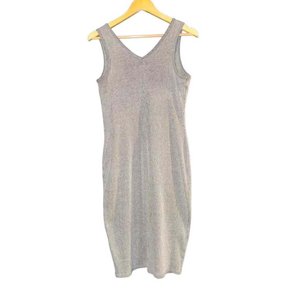 Vintage Mossimo Ribbed Sleeveless Dress Medium Gr… - image 4