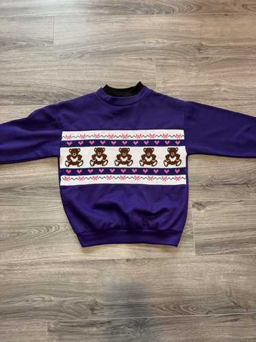 Vintage Vintage Teddy bear Crewneck - image 1