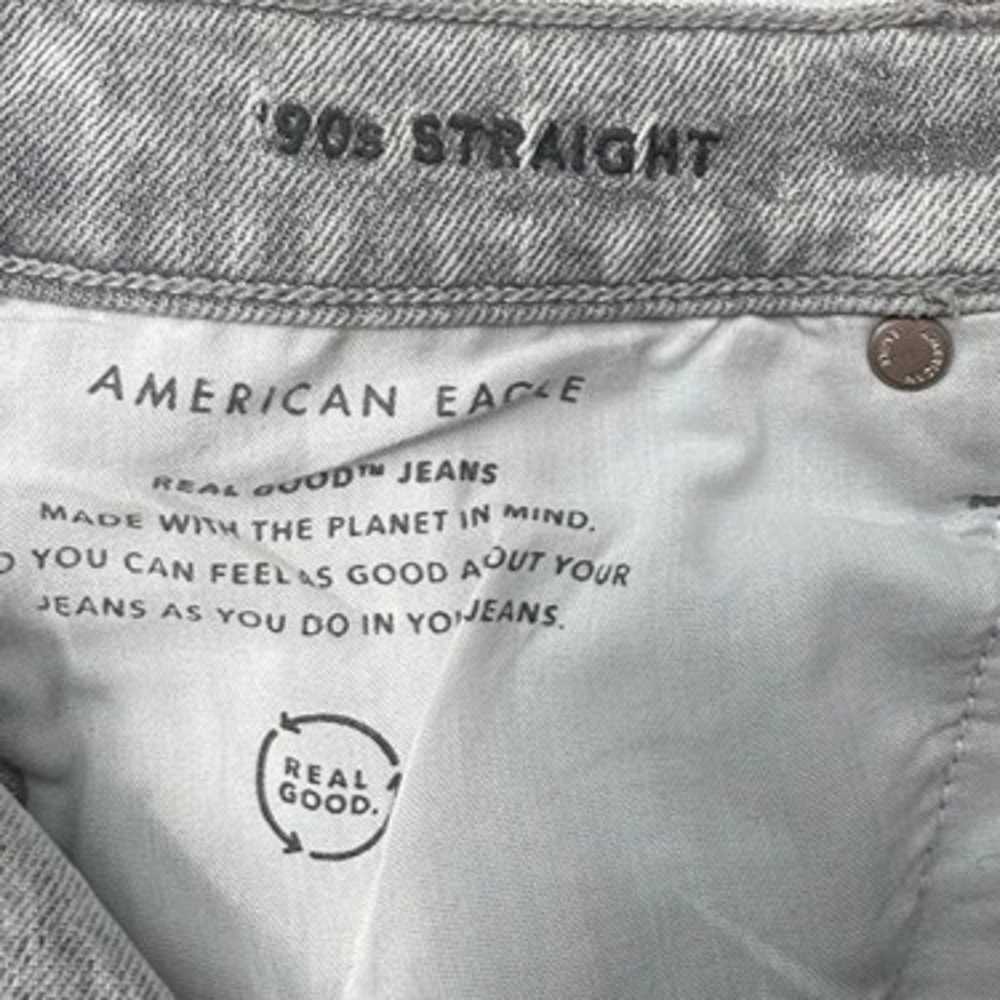 American Eagle 90's Straight Distressed Jean High… - image 4