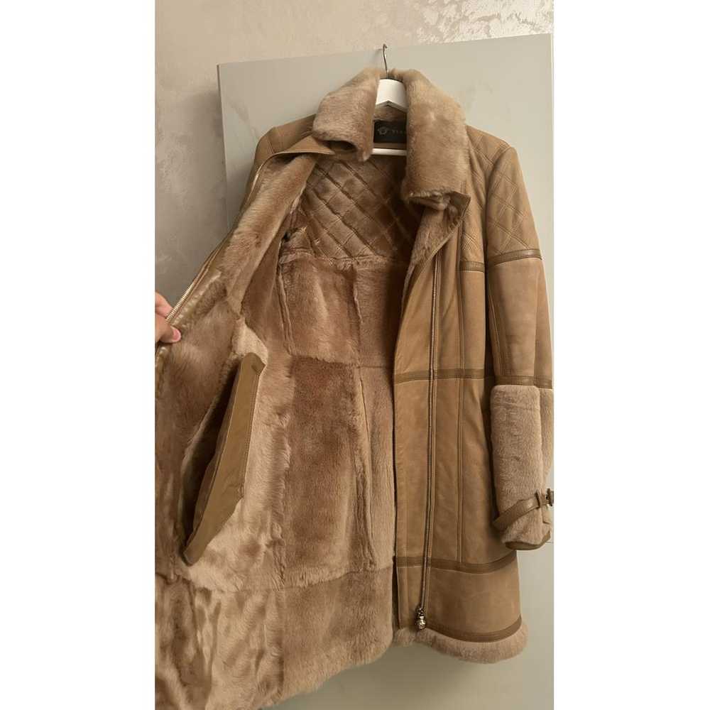 Versace Faux fur jacket - image 4