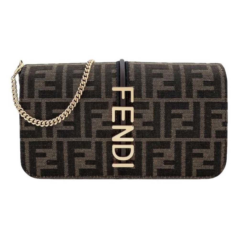 Fendi Fendigraphy leather crossbody bag - image 1