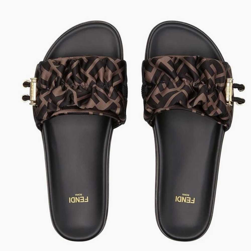 Fendi Leather sandal - image 2