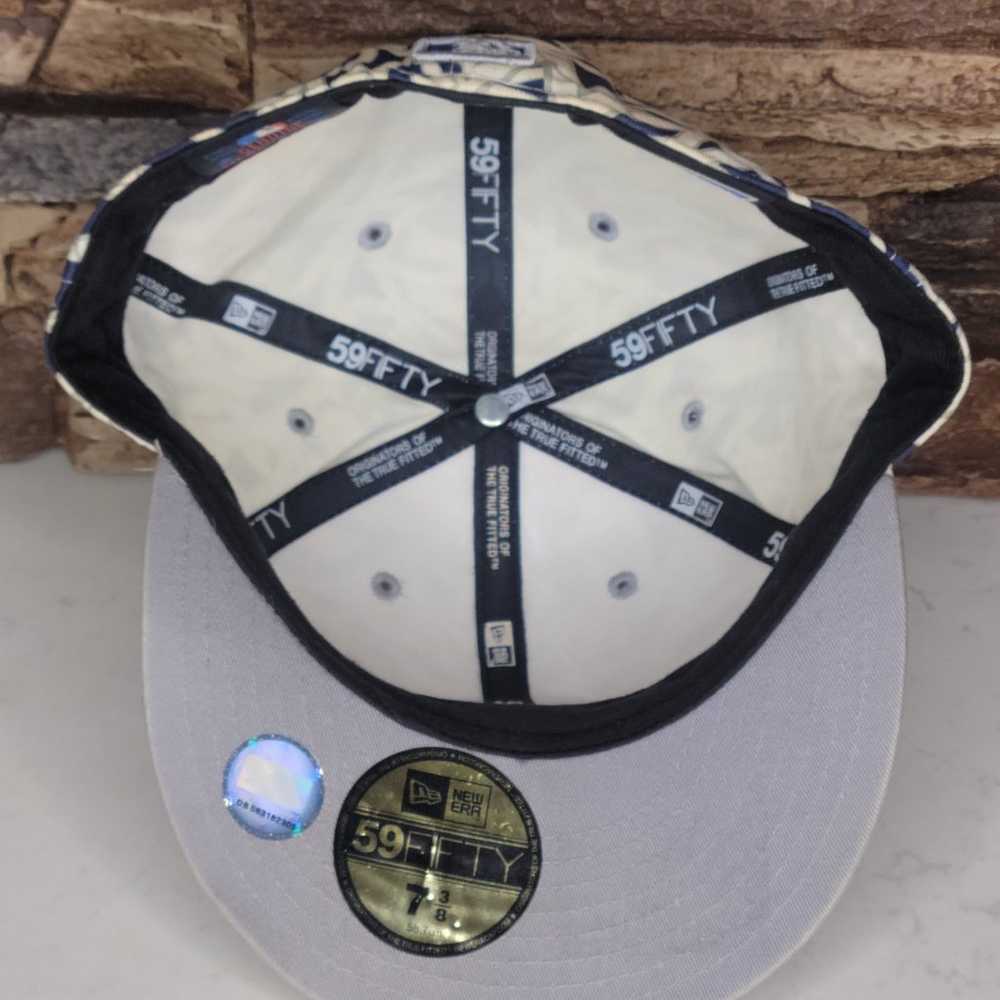 Vintage Y2K New Era New York Yankees AOP Fitted H… - image 6