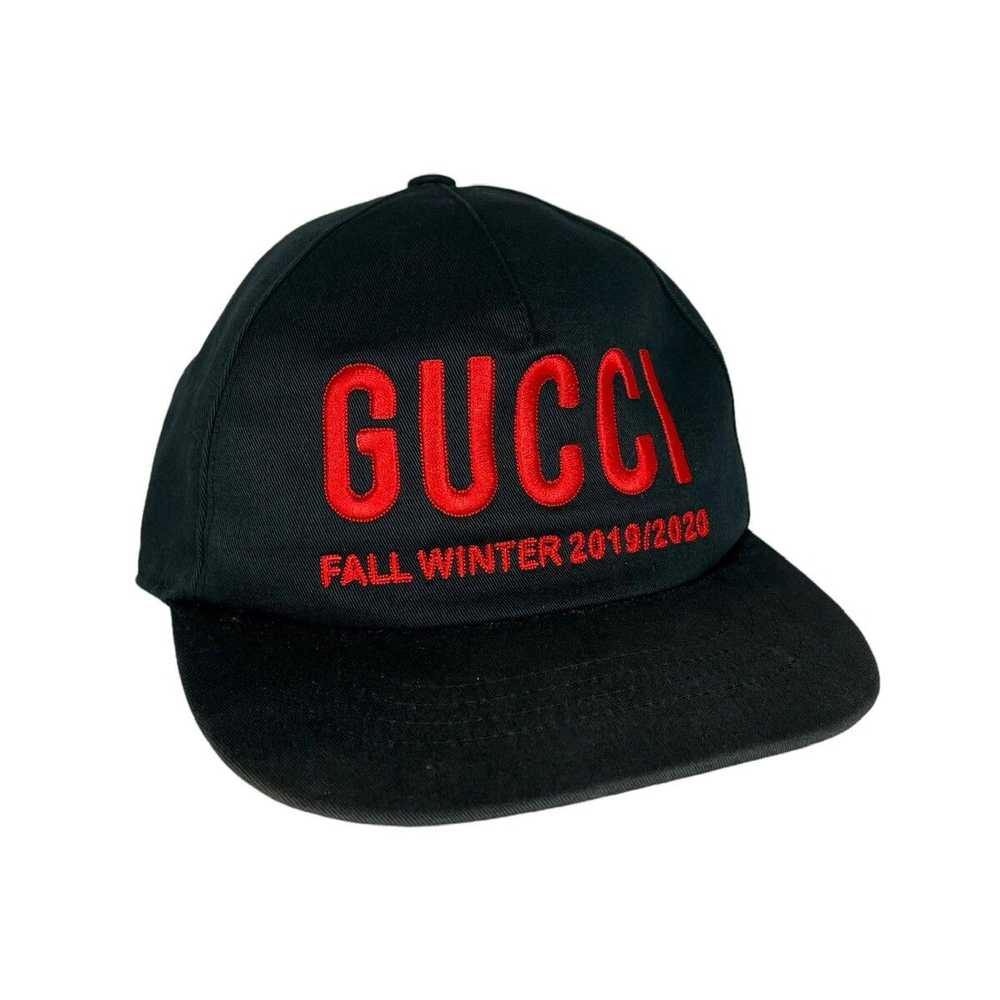 Gucci Gucci Fall Winter Embroidered Logo Hat - image 1