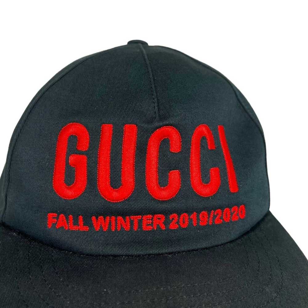 Gucci Gucci Fall Winter Embroidered Logo Hat - image 5