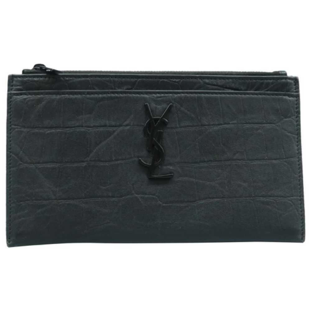 Saint Laurent Leather clutch bag - image 1