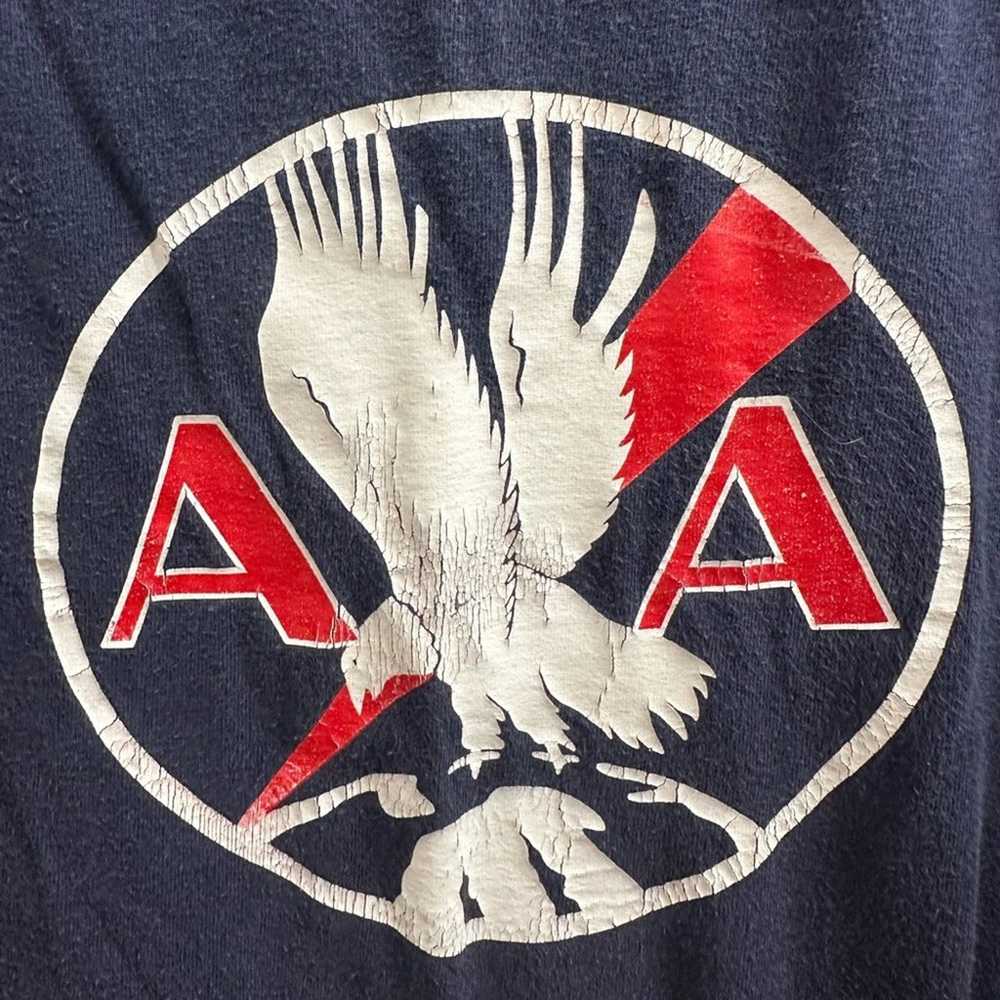 Vintage American Airlines T-Shirt in Navy - image 4