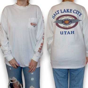 Vintage 1998 Harley Davidson Salt Lake City Utah … - image 1