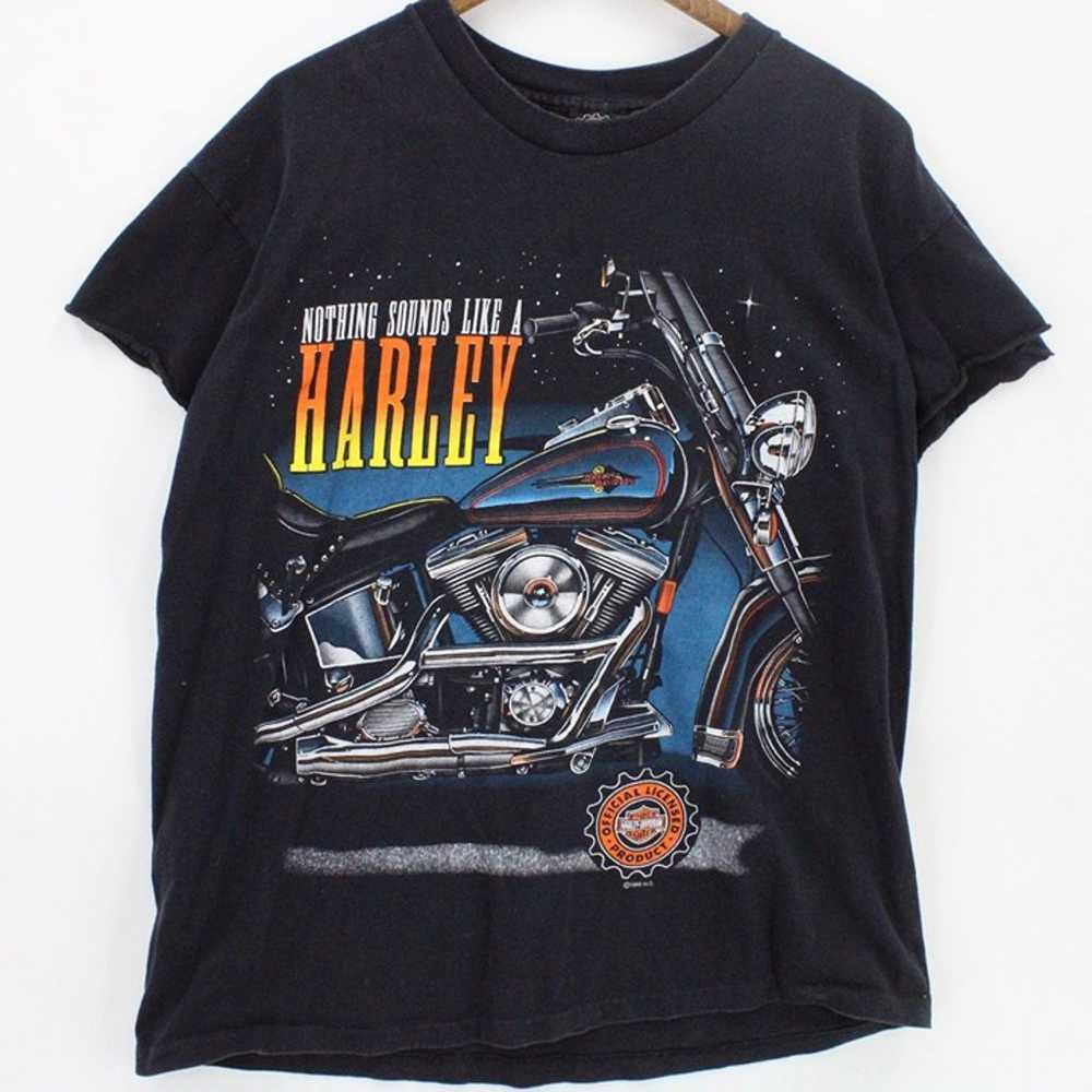 Vintage Harley Davidson Mens Nothing Sounds Like … - image 1