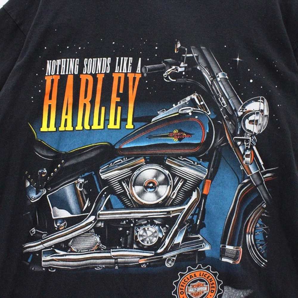 Vintage Harley Davidson Mens Nothing Sounds Like … - image 2