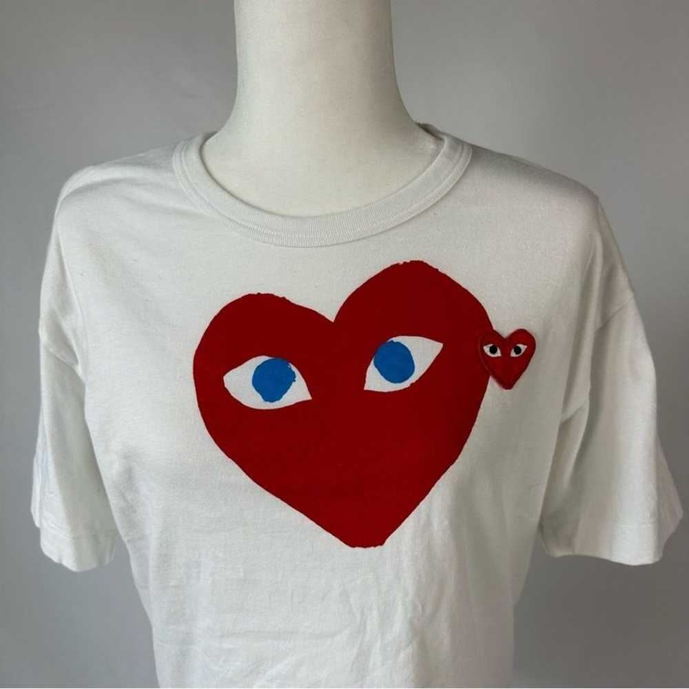 Comme Des Garçons Play Heart Shirt - image 2