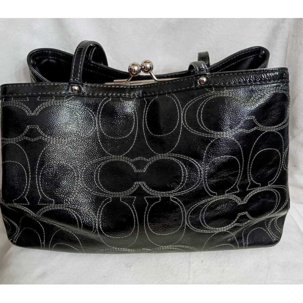 Coach Patent leather handbag - image 2