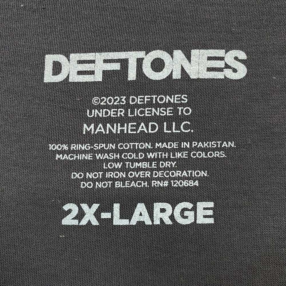 Deftones Numetal Rock T-shirt Size 2XL - image 4