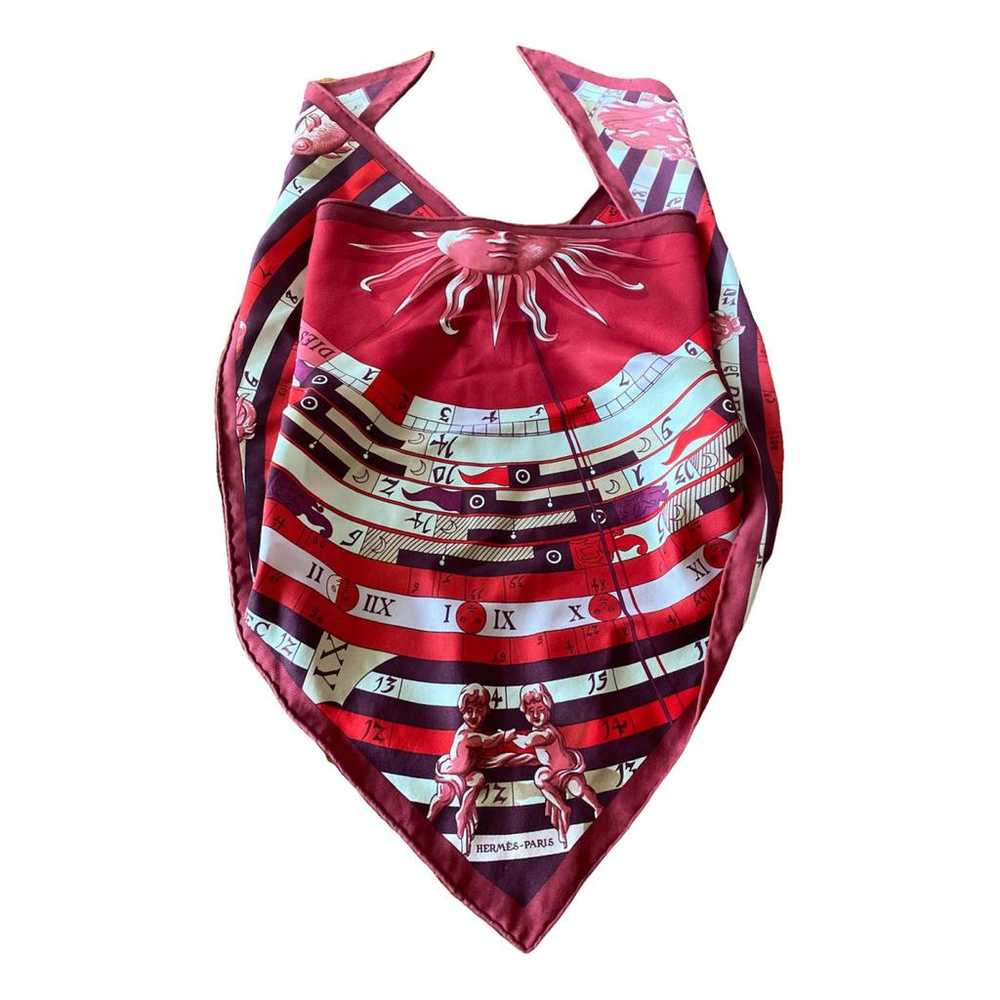 Hermès Losange silk scarf - image 1