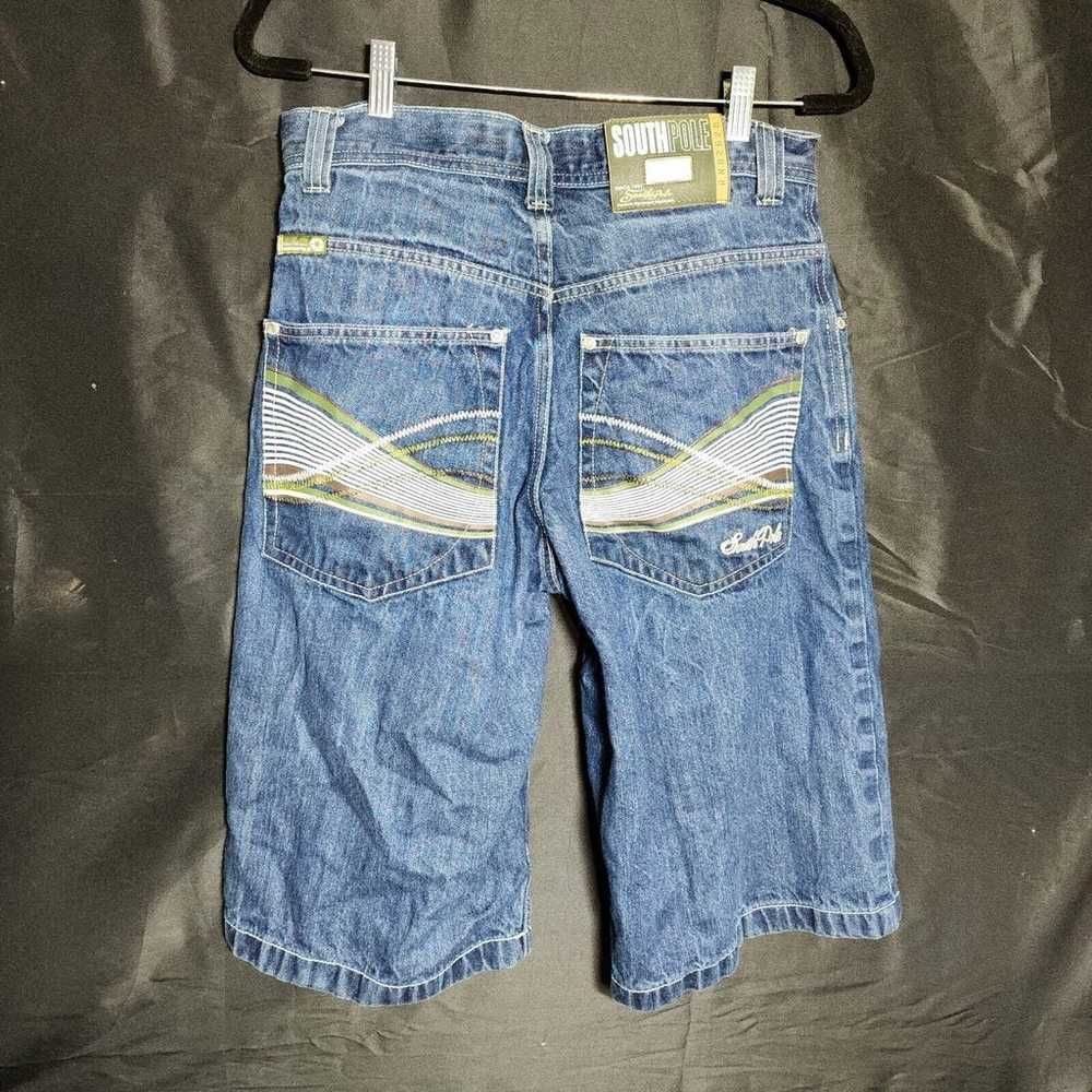 Southpole Denim 2 Vintage Y2K Jean Shorts Skater … - image 1