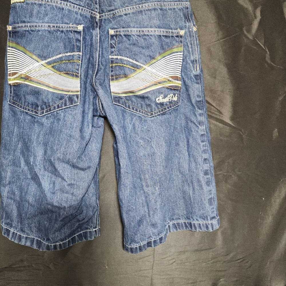 Southpole Denim 2 Vintage Y2K Jean Shorts Skater … - image 5