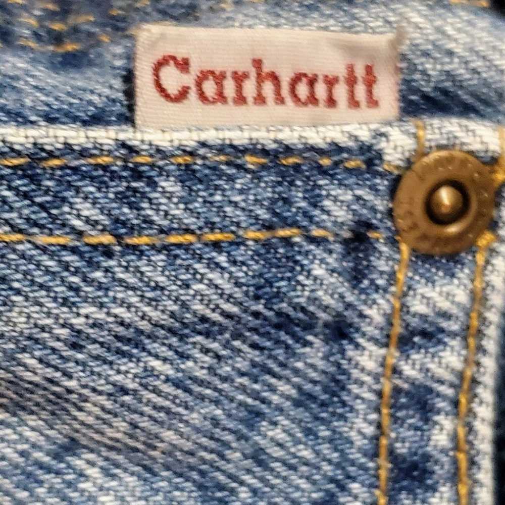 VINTAGE MEN'S CARHARTT CARPENTER RELAXED FIT JEAN… - image 1