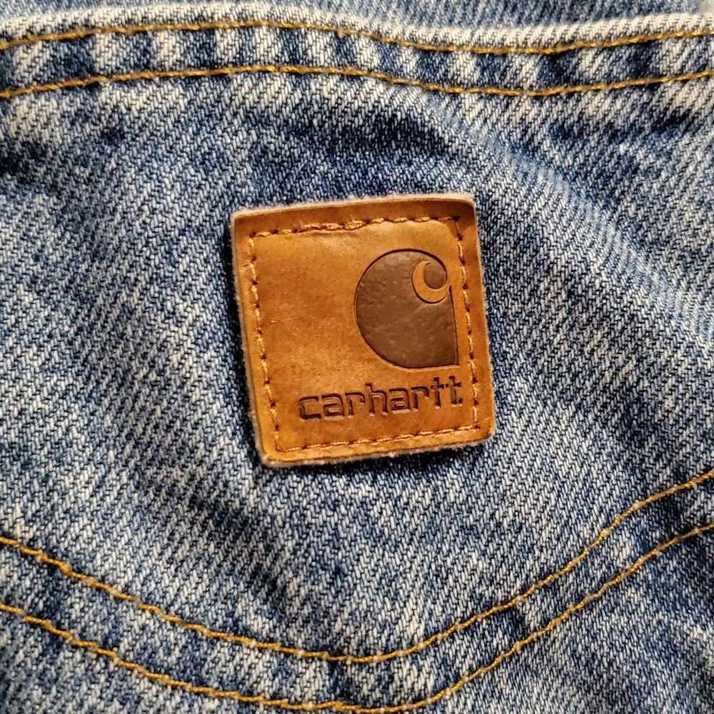 VINTAGE MEN'S CARHARTT CARPENTER RELAXED FIT JEAN… - image 6