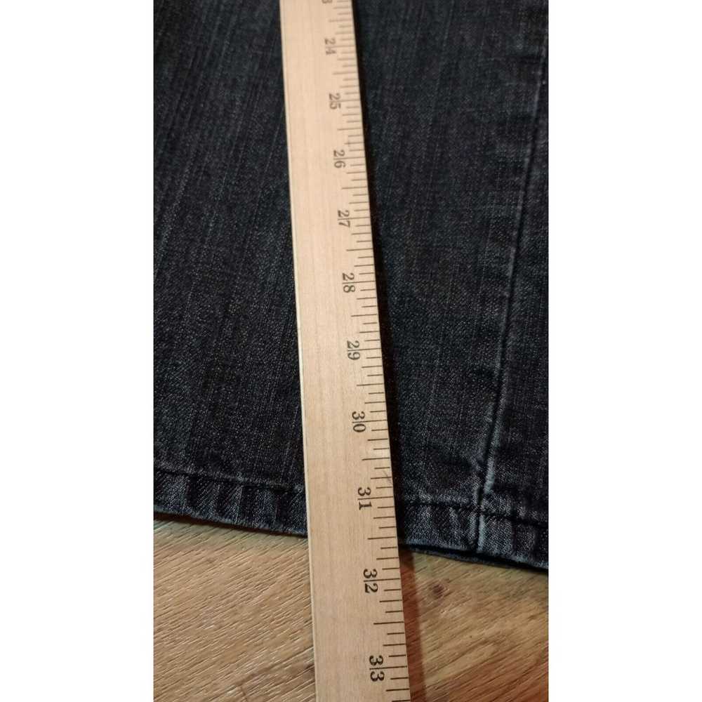 VTG Levis 505 Jeans Mens Sz 36x30 Black Denim Str… - image 9