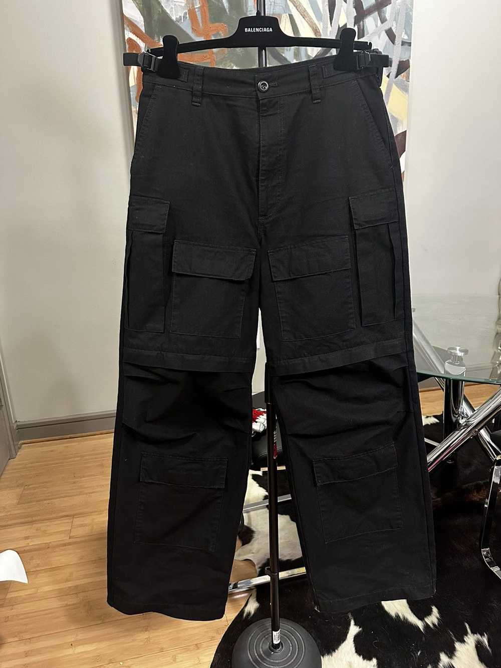 Balenciaga Balenciaga Hybrid Cargo Jeans - image 1