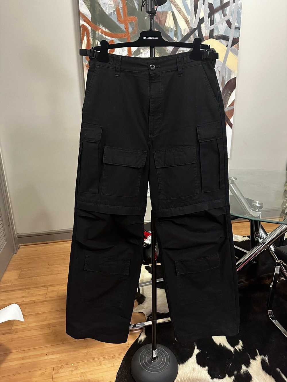 Balenciaga Balenciaga Hybrid Cargo Jeans - image 2