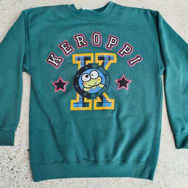 Vintage Keroppi 1994 Sanrio Hello Kitty Crewneck S