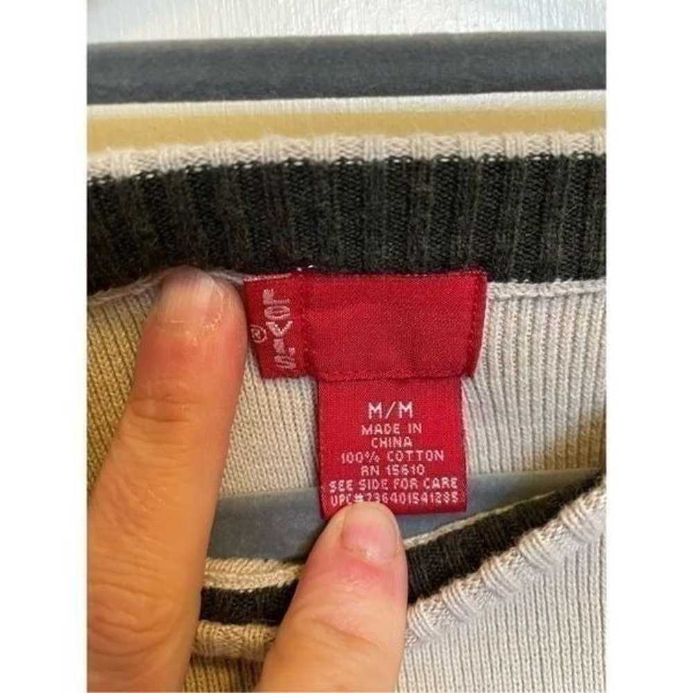 Vintage Men’s 100% cotton sweater by Levi’s size M - image 3