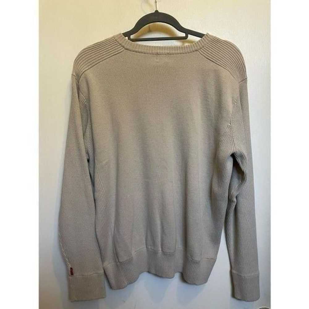 Vintage Men’s 100% cotton sweater by Levi’s size M - image 9