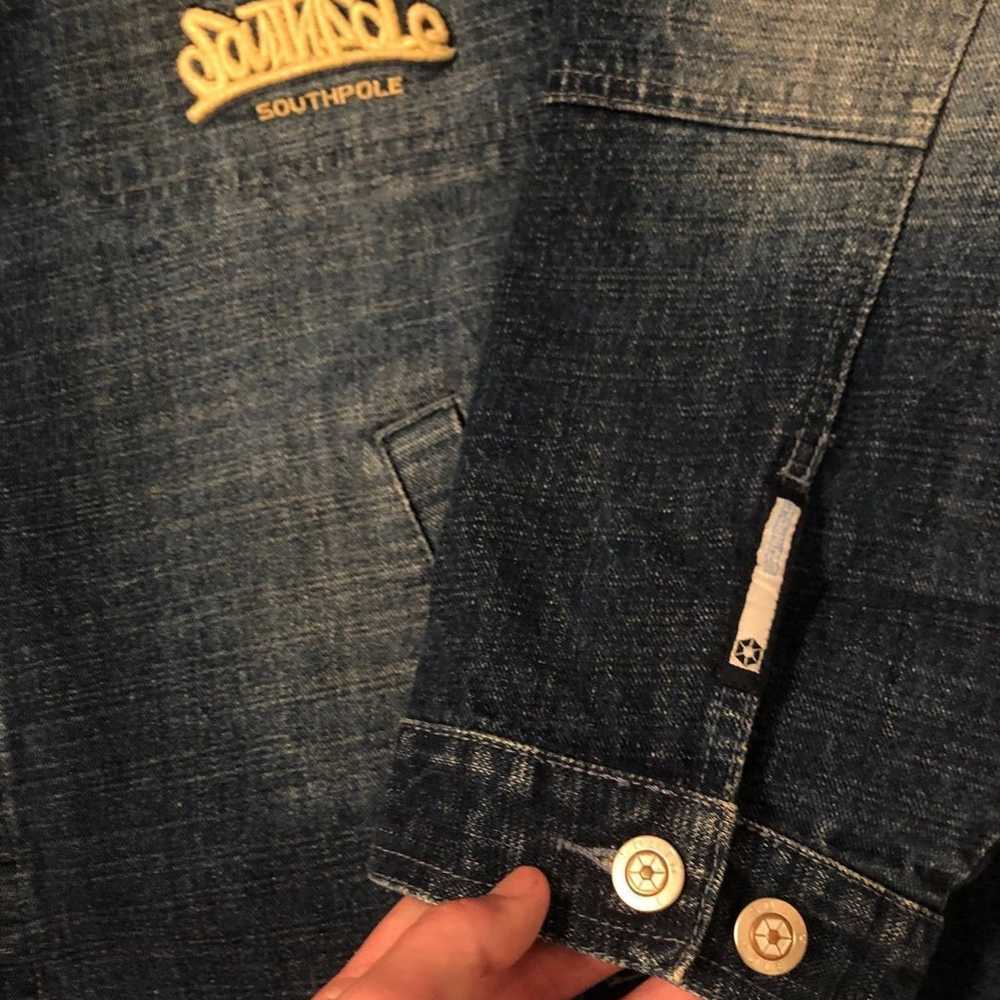 Vintage extremely rare 90s southpole denim jean j… - image 3