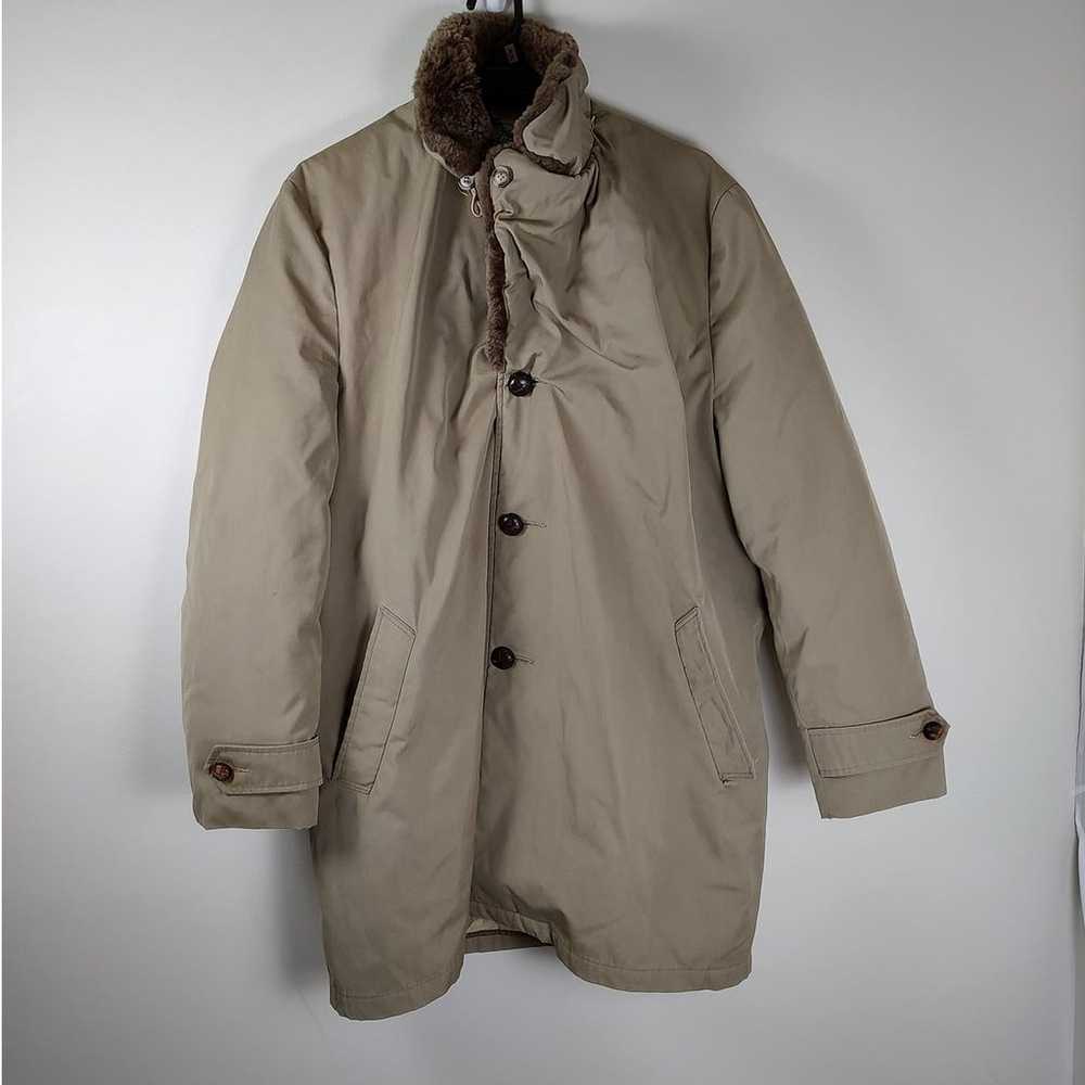 Vintage L.L. Bean Goose down coat mens size 42 - image 1