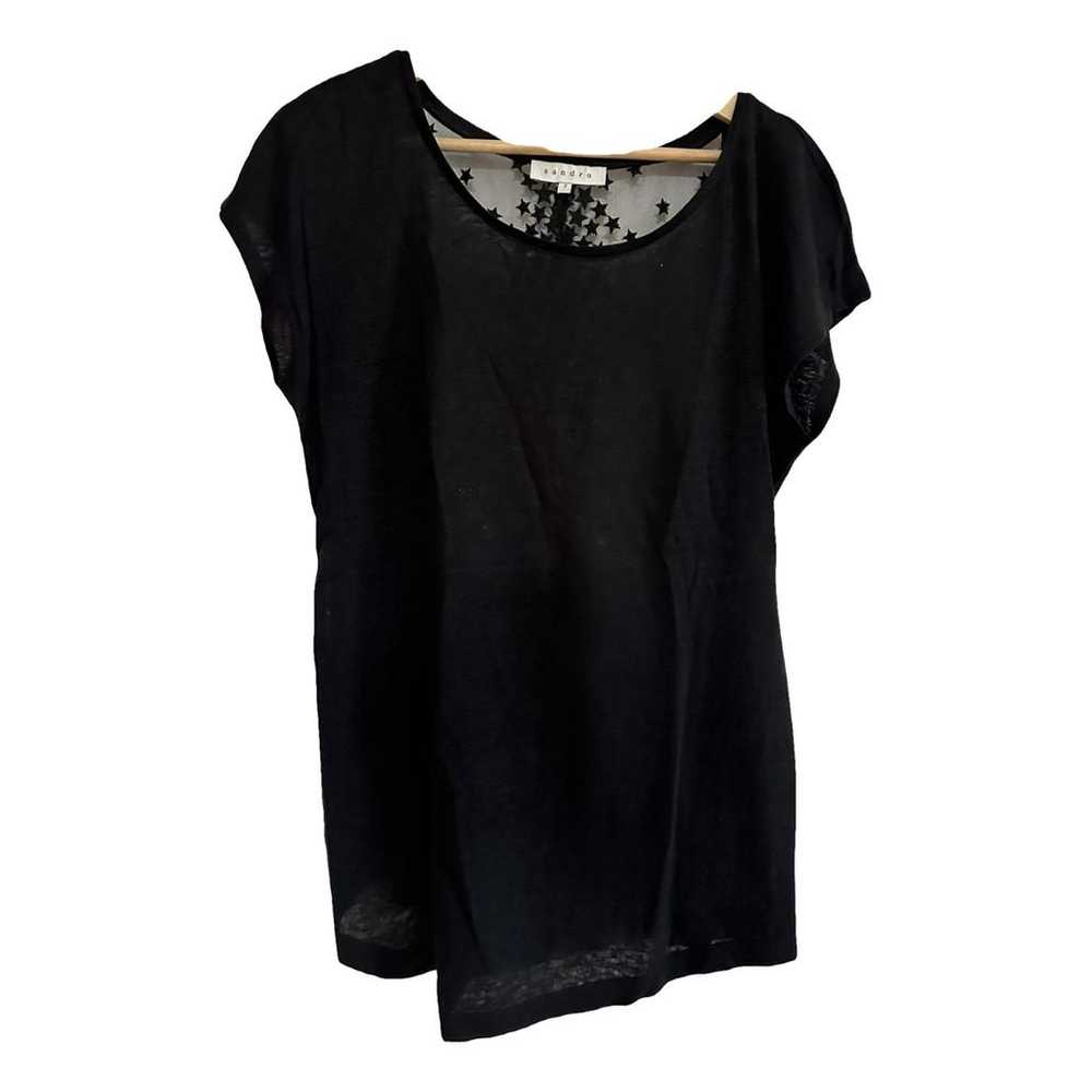 Sandro Linen t-shirt - image 1