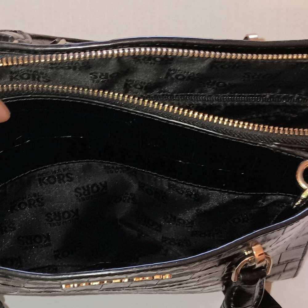 Michael Kors black purse - image 2