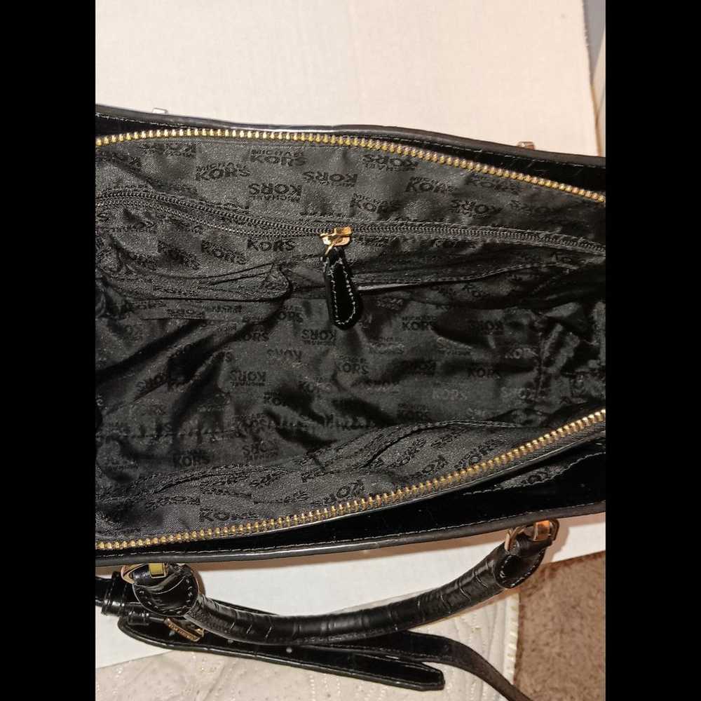 Michael Kors black purse - image 4