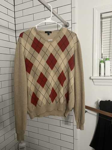 Burberry Burberry Argyle Sweater - image 1