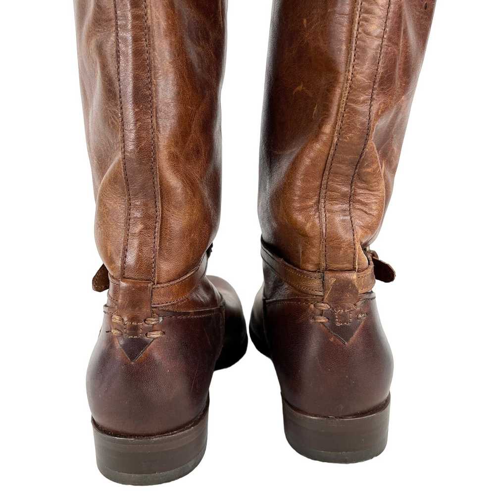 Frye Frye Melissa Seam Tall Boots 5.5B Cognac Bro… - image 7