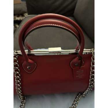 leather handbags for women Red/ Rust Color