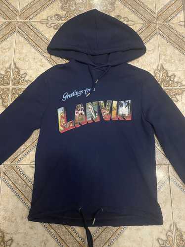 Lanvin Lanvin “Greetings from Lanvin” Hoodie - Siz