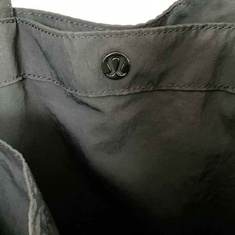 Lululemon Black Cinch Tote - image 2