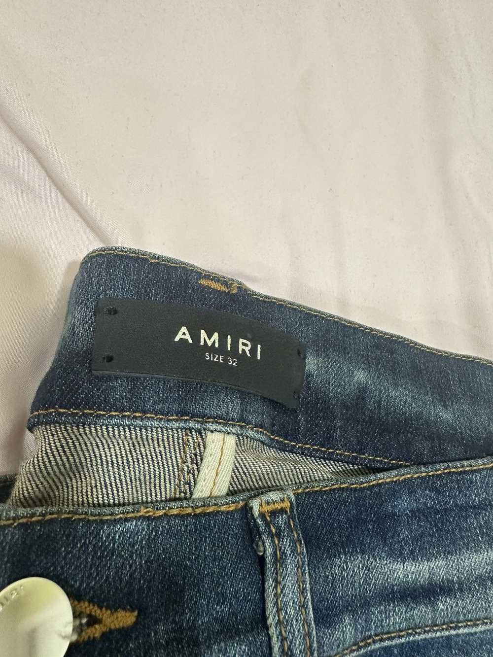 Amiri Blue Amiri Deep Classic Jeans - image 9