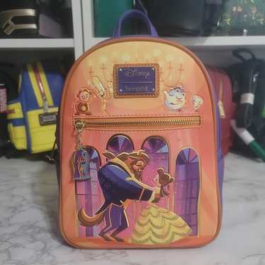 Beauty and the beast loungefly backpack - image 1