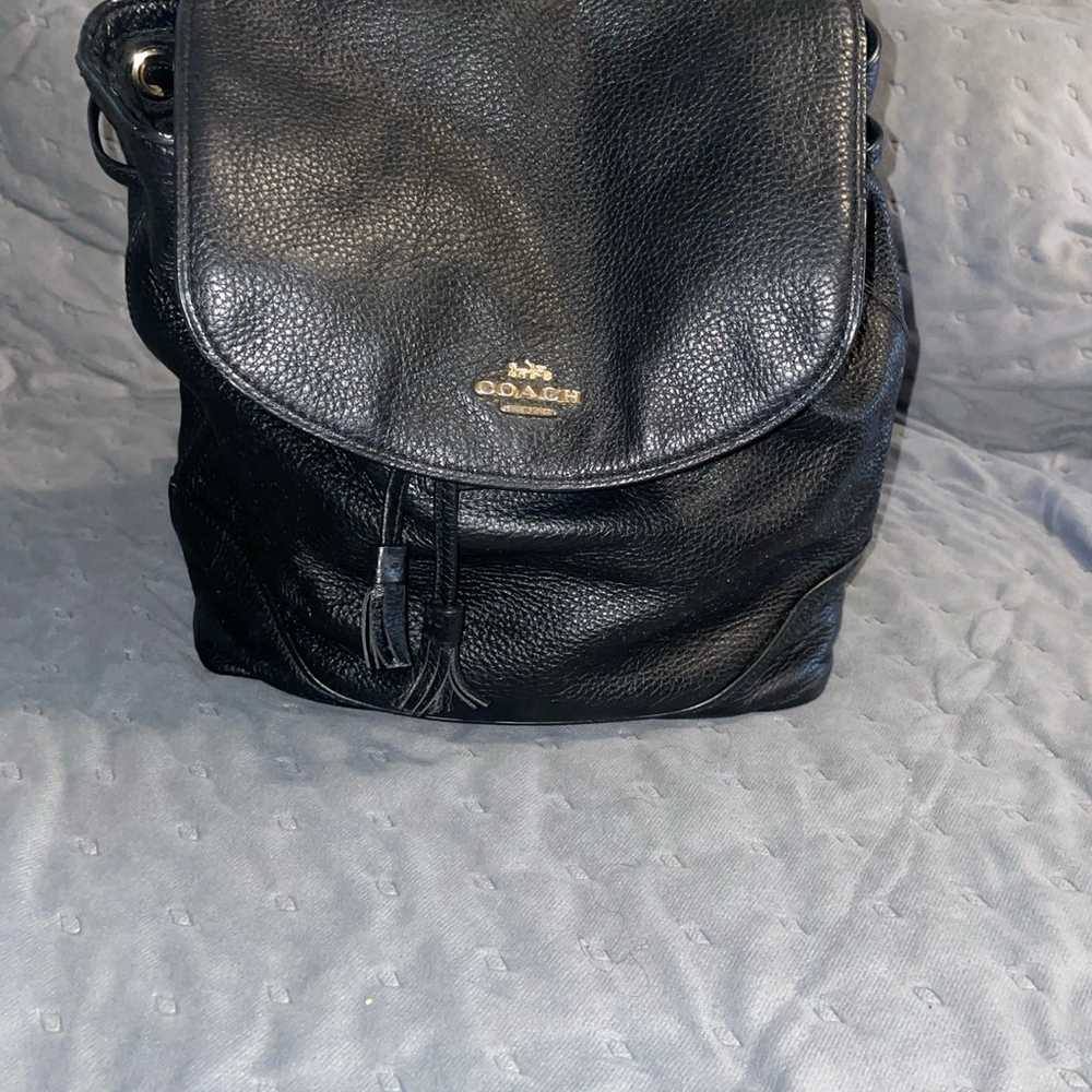 Coach backpack black - image 1