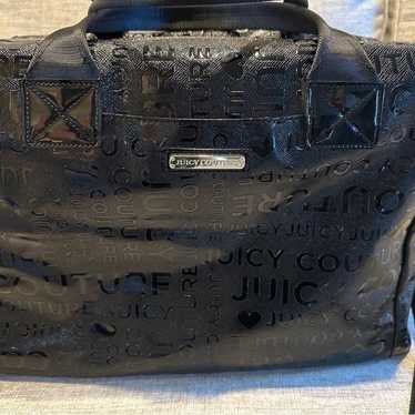 Juicy Couture BLACK WORLD PLAY WEEKENDER Bag NWOT
