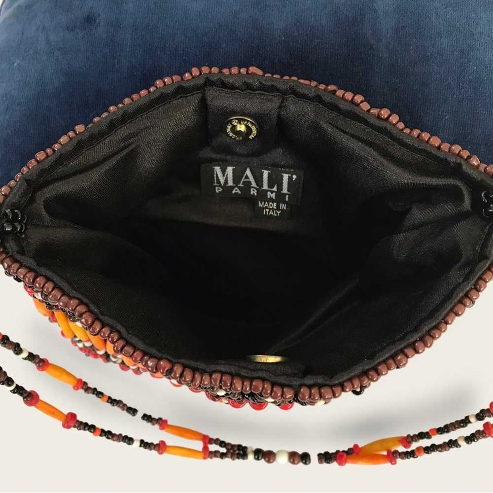 Maliparmi Italian Vintage Beaded Small Bag Purse … - image 6