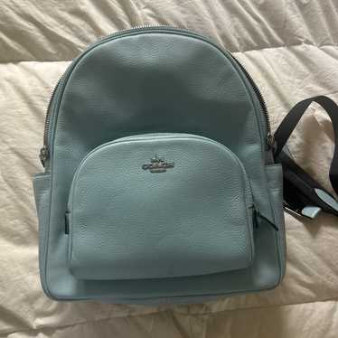Coach leather backpack