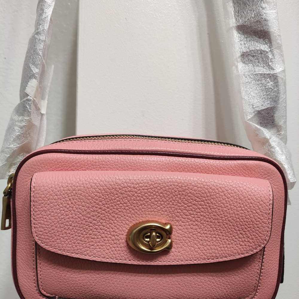 COACH C0695 Willow Camera Bag In Colorblock Leath… - image 3
