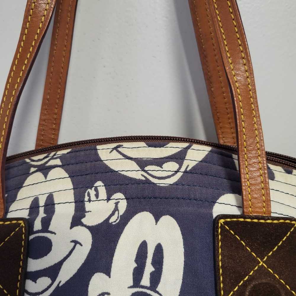 Disney Dooney Mickey Faces Satchel - image 2