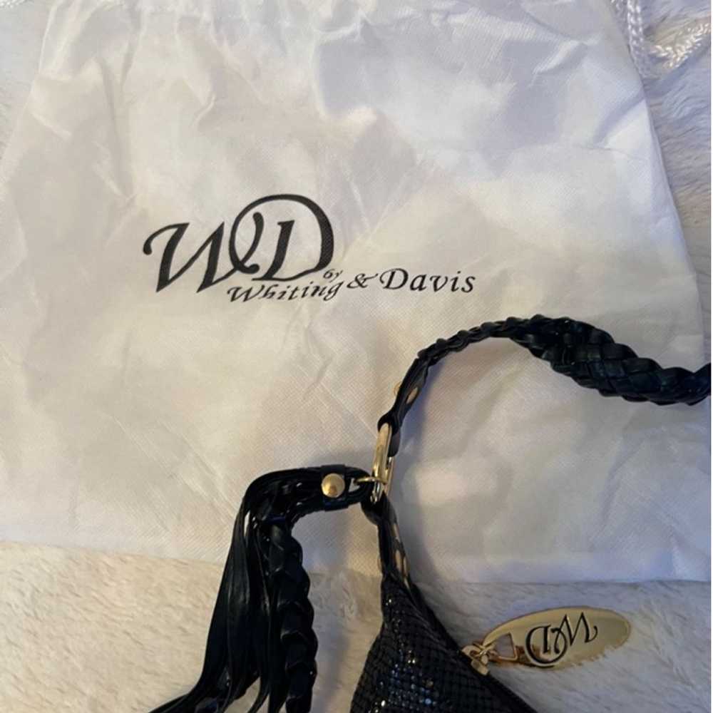 Whiting & Davis Women's Black Evening Bag - image 4