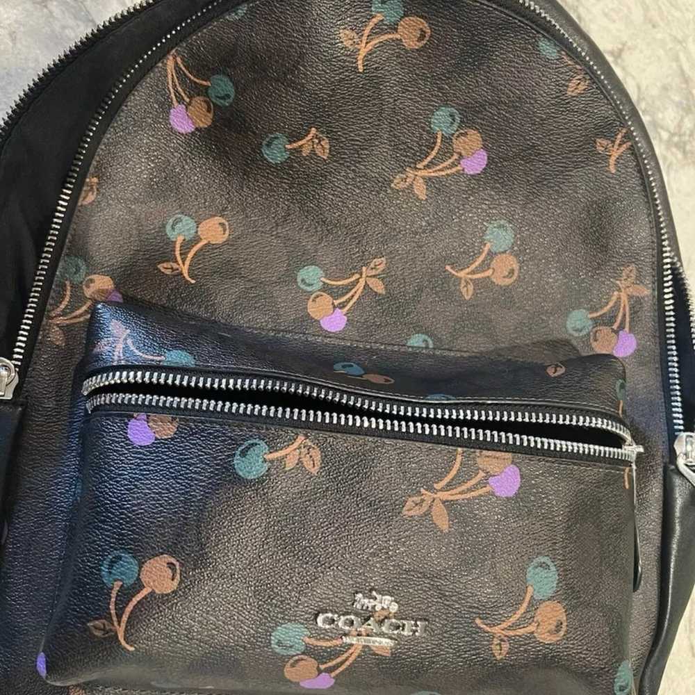 COACH MEDIUM CHARLIE BACKPACK IN SIGNATURE CANVAS… - image 2